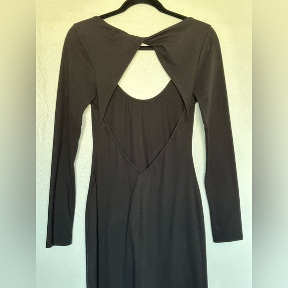 Lovers and Friends Black Ellie Midi Dress - Picture 4 of 10